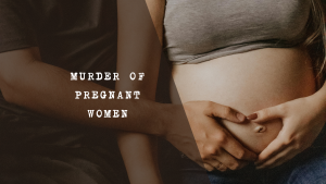 Pregnant woman holding her belly, symbolizing the risk of domestic violence and homicide during pregnancy