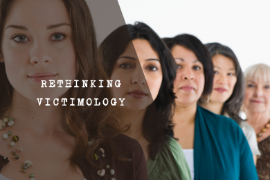 Row of diverse women's faces representing the range of victims excluded from the "ideal victim" template in violence against women and girls cases